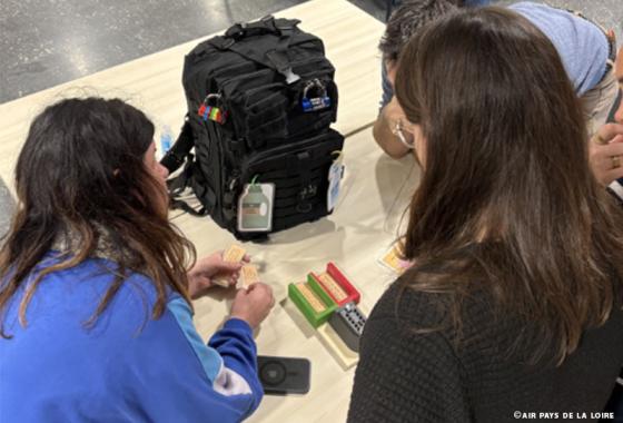 escape game sac à dos Air PL