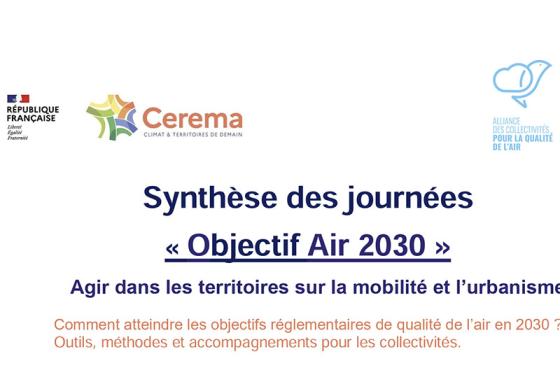 synthèse objectif air 2030