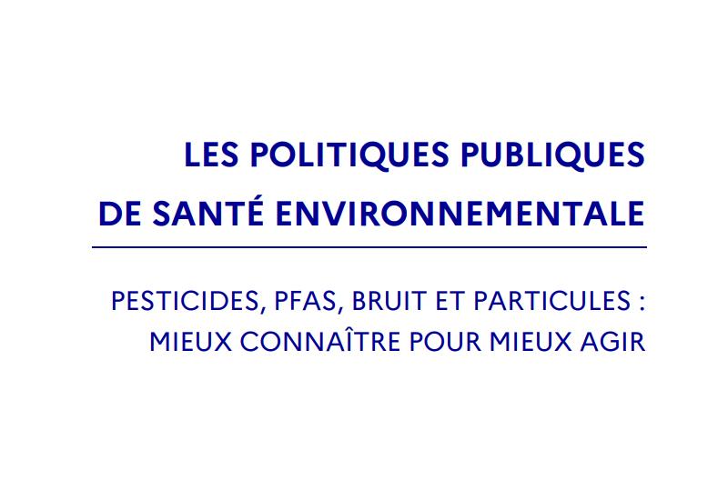 rapport santé environnementale HCSP