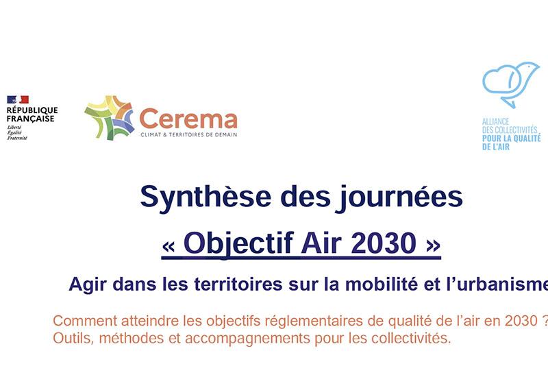synthèse objectif air 2030